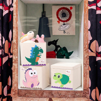 Prix usine, vente chaude : Organisateur de rangement pour jouets d'enfants en tissu Oxford à motif brodé, design original, livraison rapide