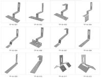Supports de fixation pour panneaux solaires en alliage d'aluminium pour toiture, crochets de rail, finition anodisée, système de montage pour toit en tuiles, résistant au vent de 60 m/s