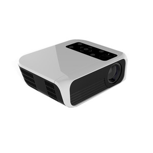 Tốt nhất bán Asher T8 Mini Chiếu LED 1080P 550 Lumens 3D sẵn sàng rạp hát tại nhà hệ thống với loa và loa siêu trầm - Product Image 4