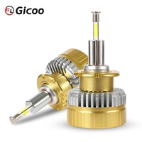 Ampoules de phares de voiture LED 360 D1S D3S Canbus, kit LED HID D2S D4S D8S, lampes automobiles D1R D2R D3R, LED Turbo 110W super lumineuses 6500K