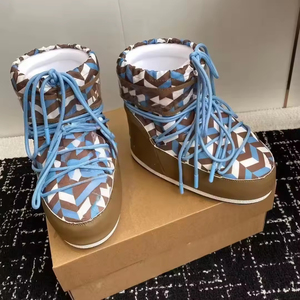 2026 New Winter Fashion Luxury Designer Snow <b>Boots</b> Winter Fashion Detachable Space <b>Boots</b> Outsole Thick-Soled Snow <b>Boots</b> - Product Image 3