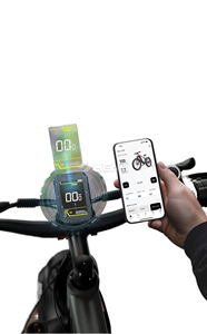 Livraison gratuite depuis l'entrepôt européen - Vélo électrique F26 <span class=keywords><strong>Lite</strong></span> - 48V 18AH - Pneus larges de 26 pouces - 7 vitesses - Pour adultes - Product Image 5