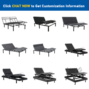 High Quality Modern Metal Sleep Full Adjustable Reclining Electric Smart <b>Bed</b> <b>Frame</b> with Wireless Control for Bedroom Apartment - Product Image 6