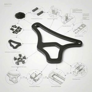 Piezas de Fibra de Carbono Ligeras Antcarbon de 3 mm, Servicio CNC, Tamaño Personalizado para Decoración de Automóviles - Product Image 4
