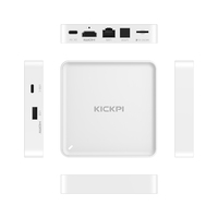 Nouvelle Box TV Intelligente Android 14 KICKP3 Amlogic S905Y4 2 Go 16 Go Certifiée Google Lecteur Multimédia en Streaming 4K HD En Stock en Promotion