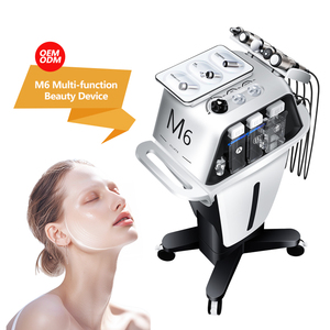 Appareil de soin du visage à l'oxygène M6 Hydro Oxygen avec poignée en aluminium de qualité médicale, conception non oxydante - Product Image 3