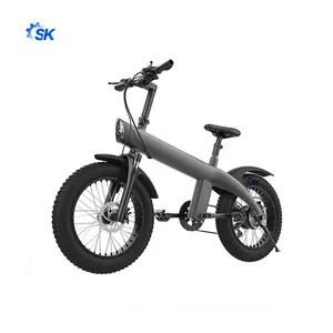 Ebike 1000w دراجة ترابية كهربائية للطي البريد الدراجة 48v بطارية الليثيوم دراجة كهربائية عريضة الإطارات 20 بوصة دراجة جبلية والعتاد 7 سرعة