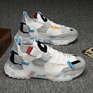 Zapatillas Casuales para Hombre, de Malla Tejida, con Suela de TPU, Punta Cerrada, Amortiguación, Logotipo Personalizado, al Por Mayor, Baratas y de Alta Calidad - Product Image 4