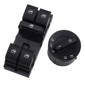 Faro ventana interruptor de Control de botón para Volkswagen Jetta mk5 golf 5 6 Tiguan Passat B6 CC Caddy Touran - Product Image 1