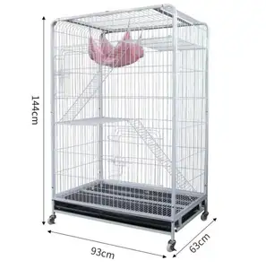 Three layers of the cat cage Hot sale cat cages collapsable carriers cage