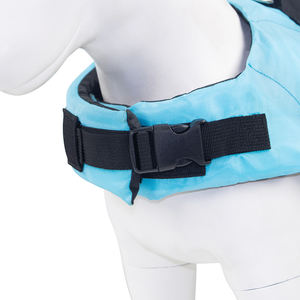 Vêtements pour chiens de créateur Gilet de sauvetage pour animaux de compagnie Maillot de bain de sécurité avec sangles de ceinture réglables Gilet de sauvetage flottant pour <span class=keywords><strong>chien</strong></span> en néoprène pour l'été - Product Image 3