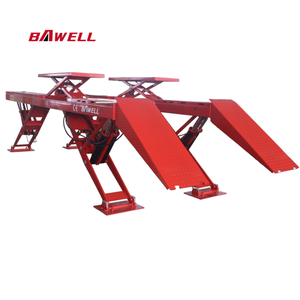 Ciseaux hydrauliques BAWELL K-588A1 certifiés CE, capacité 6000 kg, 220 V, 11 cylindres, alignement automatique, hauteur de levage maximale 2100 mm, pour <span class=keywords><strong>garage</strong></span> automobile - Product Image 1