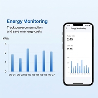 Nuevo Termostato Inteligente WiFi Tuya con Función de Seguimiento del Consumo de Energía para Control de Temperatura de Calefacción Eléctrica