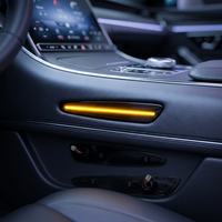 GEMPRO Chevrolet Corvette C6 2005-2013 Feux de position de pare-chocs à LED bleu glace avec lentille fumée 12V Avant/Arrière Rétrofit/Amélioration US