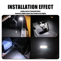 Pied bien bagages coffre lampe porte lumières pour Benz W204 W169 W212 W221 W216 R230 W463 X164 A/B/C/E/G/S-classe lampes de bienvenue