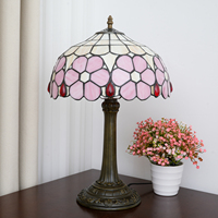 Lampes de table en verre coloré romantiques, en stock aux États-Unis, avec base d'ampoule E26, pour les mariages et la décoration de la maison ou des restaurants
