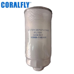 Filtros de Combustible para Camiones, Elemento SY-6013, Filtro de Combustible para Excavadora A70M00-1105350 BF798 CS1124 CX1017 FF5367 para WEICHAI Shacman - Product Image 1