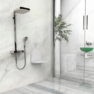 Vente à Chaud Siège de Salle de Bain Pliant Blanc Siège de Douche <span class=keywords><strong>Pliable</strong></span> <span class=keywords><strong>Mural</strong></span> - Product Image 2