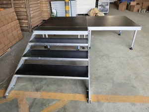 Aluminum wedding <b>stage</b> <b>platform</b> walk away height adjustable <b>stage</b> - Product Image 5
