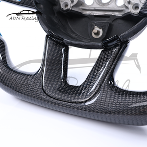 Volante de Cuero Azul con Fibra de Carbono para <span class=keywords><strong>Dodge</strong></span> <span class=keywords><strong>Charger</strong></span> Challenger Durango JEEP SRT Trackhawk Magnum 2005-2020 - Product Image 6