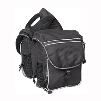 Sac d'équitation étanche et durable pour cheval, sac de matériel réglable, pour randonnée sur les pistes, klaxon arrière, sac de selle pour animaux domestiques