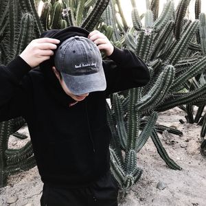 Wholesale Vintage Cotton Washed Distress Denim Sports <strong>Caps</strong> Plain 6 Panel Men Dad Hat Custom Logo Embroidery Baseball <strong>Cap</strong> - Product Image 5