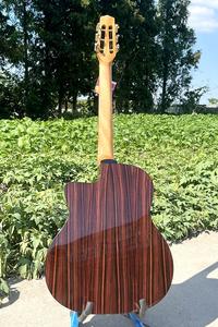 الصين Aiersi العلامة التجارية D حفرة الغجر الجاز الغيتار الصلبة أرشتوب شجرة التنوب أعلى الجسم روزوود الصلب سلسلة آلة موسيقية الصوتية - Product Image 4