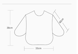 <span class=keywords><strong>Tablier</strong></span> de protection imperméable en polyester pour bébés et enfants, motif dessin animé, idéal pour la peinture et les repas, pour garçons et filles - Product Image 2