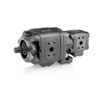 Pompa Gigi Internal Hidrolik SUNNY HYTEC HG0-8 HG0-10 HG0-13 HG0-16 HG0-20 HG0-25 1 HP 100 Bar untuk Eckerle Reexroth