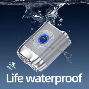 Nouveau rasoir électrique performant, à double lame, lavable, adapté aux voyages, rasoir portable pour hommes. - Product Image 3