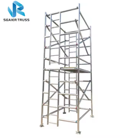 Offre Spéciale échafaudage en aluminium d'échelle de système d'échafaudage de 6m 8m 12m pour la plate-forme de tour de construction