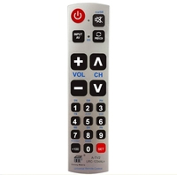 Control remoto universal de botón grande para LG, Samsung, Sony, Vizio, Sharp, Toshiba, JVC, Sanyo, Zenith, Panasonic, Philips, Hitachi, etc.