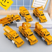 Véhicule de chantier jouet pour enfants : Bulldozer et Camion benne à benne basculante, modèle d'ingénierie inverse