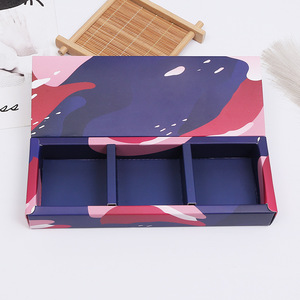 Factory Luxury Custom Rigid Cardboard Paper Drawer Box Sliding Gift Candle Soap Tea Paper Box