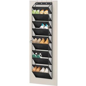 Folding Hanging Over Door Organizer with 5 Clear Dust-Proof Pocket Organizer for Kid's Toys - Product Image 1