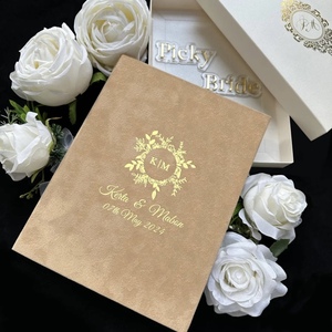 Élégante carte d'invitation de mariage rectangulaire estampillée or, avec enveloppe noire personnalisée, ensemble folio, invitation pour la fête nuptiale - Product Image 2
