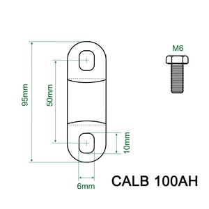 可充电<span class=keywords><strong>3</strong></span>.2V CALB 100Ah Lifepo4电池用于太阳能系统EV电源 - Product Image 5
