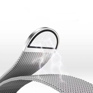 High Milanese Stainless Steel Watch strap for Apple Iwatch ultra 49 46 45 42 40 mm S11 <b>s10</b> Magnetic Wristband buckle metal band - Product Image 4