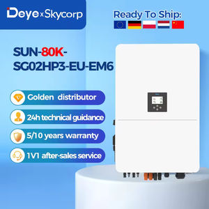 Inversor Híbrido de Alto Voltaje SUN-80K-SG02HP3-EU-EM6 de 80kw Trifásico 200A con Wifi para Conexión a Red y Fuera de Red - Product Image 5