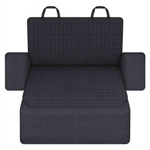 Protector de Maletero para Perros, Cubierta para Asiento Trasero de Coche, con Solapas Laterales Impermeables, Base Rígida, Extensor de Asiento Trasero para Perros - Product Image 6