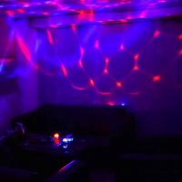 Mini Bola de Discoteca LED con Activación por Sonido USB, Luces Estroboscópicas, Gran Venta, Novedad para el Día de San Valentín, Fiestas en Casa