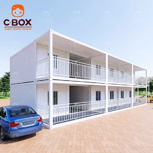 บ้านสำเร็จรูปแบบโมดูลาร์สองชั้น Cbox Modern สำหรับหอพัก โรงเรียน อาคารเรียน และสำนักงาน  ประกอบจากแผงแซนวิช - Product Image 2