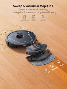 Bản đồ thông minh Robot Máy hút bụi siêu hút tự động sạc không có đi khu vực thiết lập Thảm tăng lau quét ứng dụng kiểm soát - Product Image 5
