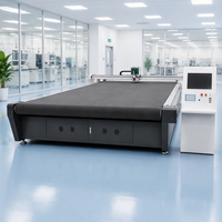 Machine de découpe automatique numérique à lit plat pour carton ondulé avec couteau oscillant CNC, traceur de découpe pour emballage