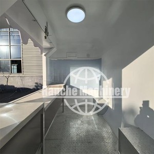 Remolque de Comida Móvil, Camión de Comida con Estructura de Acero Inoxidable y Construcción de Fibra de Vidrio, Totalmente Equipado para Helados, Dulces y Chips - Product Image 3