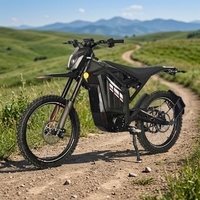 Batterie lithium 72V 55AH à décharge rapide pour moto tout-terrain électrique 25KW, vélo électrique tout-terrain étanche IP65, autonomie 120KM