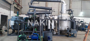 Nakin <span class=keywords><strong>5</strong></span> TẤN hoàn toàn tự động động cơ máy chưng cất dầu tái chế sử dụng dầu bôi trơn điều kiện mới 3 năm bảo hành dầu gốc 85% - Product Image 2