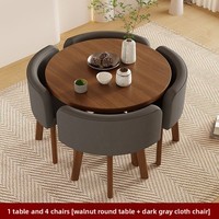 Ensemble de table de réception en bois de style moderne et créatif avec plateau en marbre et rangement pour balcon, bureau, salon de thé, repas décontractés