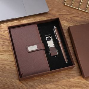 Custom Luxury Executive Gift Set for Business Vacuum <b>Cup</b> and Notebook for Christmas Corporate Promotion - Product Image 6