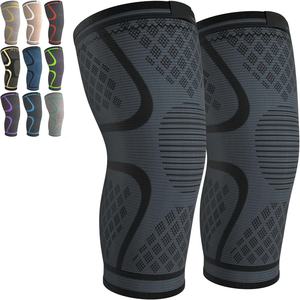 Sıkıştırma dizlik kadın erkek spor için diz desteği kolu koşu ACL menisküs gözyaşı artrit ağrı kesici - Product Image 1